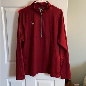 Under Armour Maroon Quarter Zip Jacket